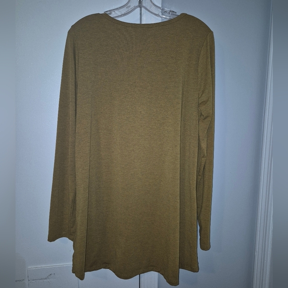 LuLaRoe Size XL Golden Long Sleeve Top - Picture 6 of 6